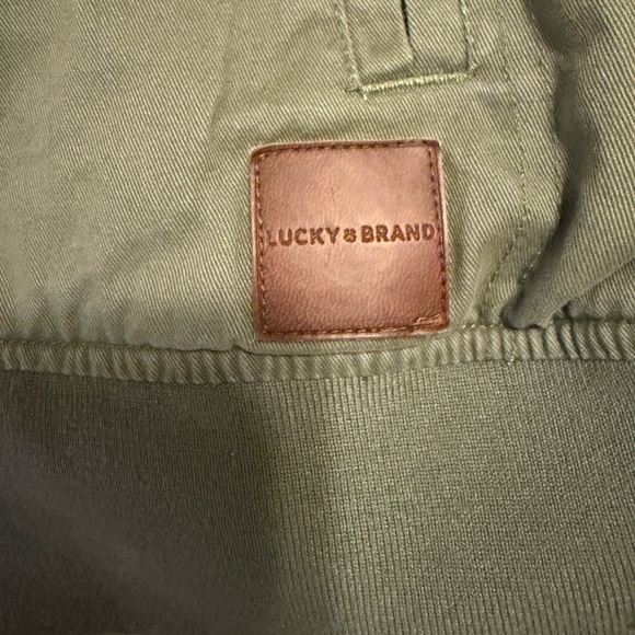 Lucky brand men’s Olive Green bomber jacket, size L - Picture 4 of 7